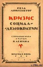 Кризис социал-демократии - Люксембург Роза