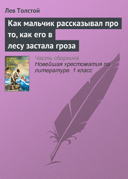 Как мальчик рассказывал про то, как его в лесу застала гроза - Толстой Лев Николаевич