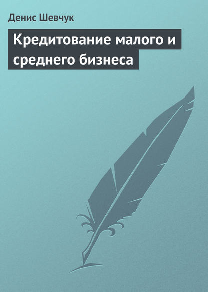 Кредитование малого и среднего бизнеса — Денис Шевчук