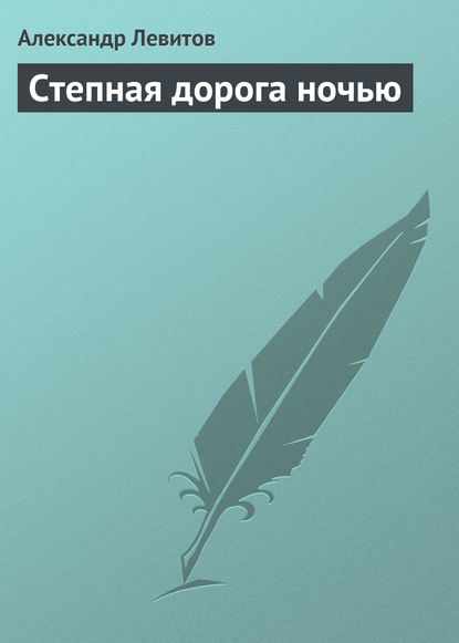 Степная дорога ночью — Александр Левитов