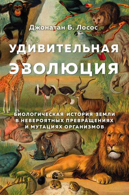 Удивительная эволюция. Биологическая история Земли в невероятных превращениях и мутациях организмов - Джонатан Б. Лосос