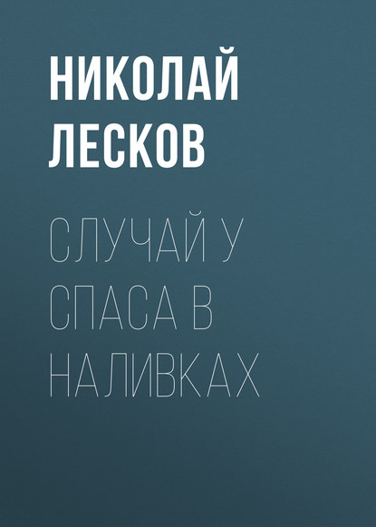 Случай у Спаса в Наливках - Николай Лесков