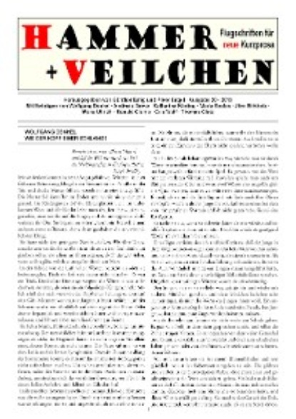 Hammer + Veilchen Nr. 20 — Группа авторов