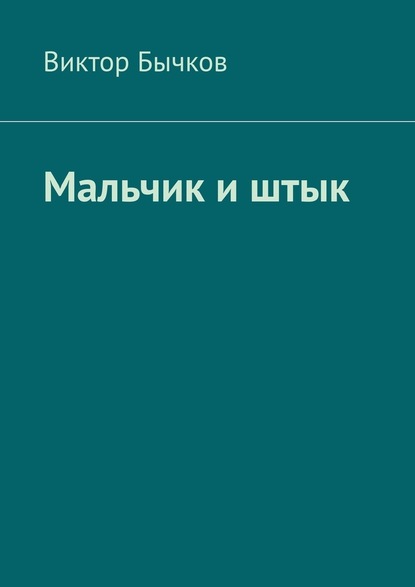 Мальчик и штык - Виктор Бычков