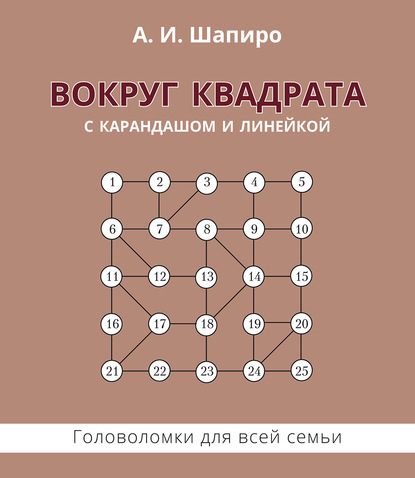 Вокруг квадрата с карандашом и линейкой. Головоломки для всей семьи - Анатолий Шапиро