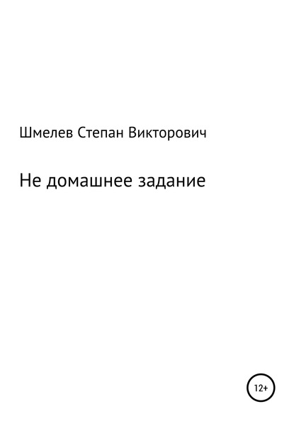 Не домашнее задание — Степан Викторович Шмелев