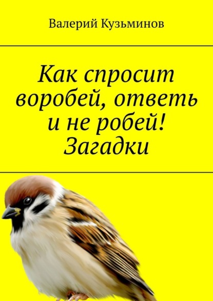 Как спросит воробей, ответь и не робей! Загадки — Валерий Кузьминов