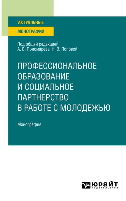 Профессиональное образование и социальное партнерство в работе с молодежью. Монография - Зинаида Викторовна Сенук