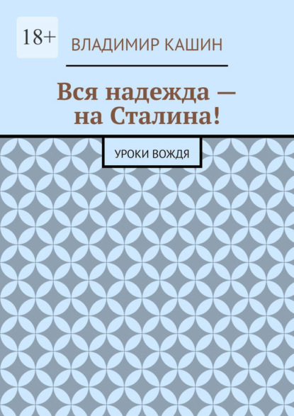 Вся надежда – на Сталина! Уроки вождя — Владимир Кашин