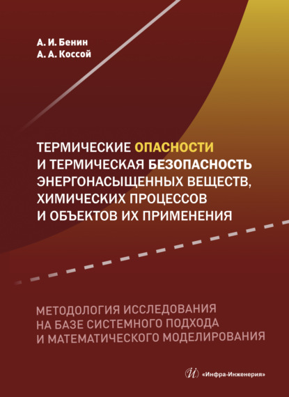 Термические опасности и термическая безопасность энергонасыщенных веществ, химических процессов и объектов их применения. Методология исследования на базе системного подхода и математического моделирования - Александр Исаакович Бенин