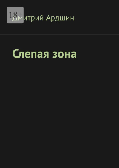 Слепая зона — Дмитрий Евгеньевич Ардшин