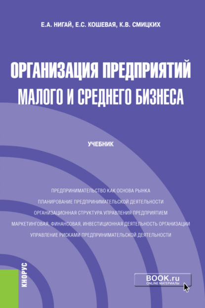 Организация предприятий малого и среднего бизнеса. (Бакалавриат). Учебник. — Елена Сергеевна Кошевая