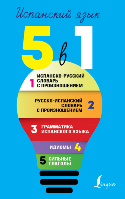 Испанский язык. Все словари в одной книге. 5 в 1: Испанско-русский словарь с произношением. Русско-испанский словарь с произношением. Грамматика испанского языка. Идиомы. Сильные глаголы — С. А. Матвеев