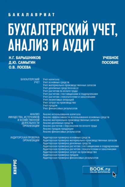 Бухгалтерский учет, анализ и аудит. (Бакалавриат). Учебное пособие. — Денис Юрьевич Самыгин