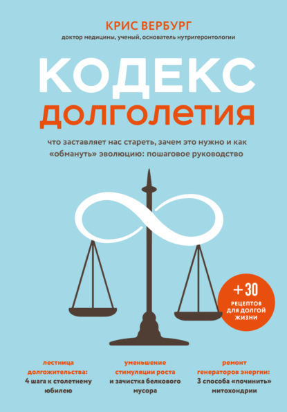 Кодекс долголетия. Что заставляет нас стареть, зачем это нужно и как «обмануть» эволюцию: пошаговое руководство — Крис Вербург