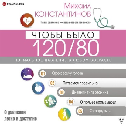 Чтобы было 120/80. Нормальное давление в любом возрасте! — Михаил Константинов