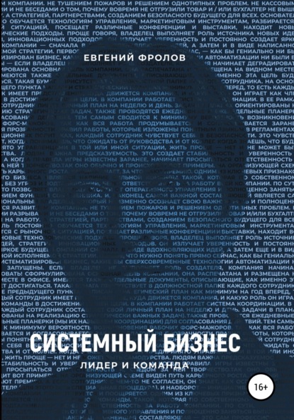 Системный бизнес. Лидер и команда - Евгений Фролов