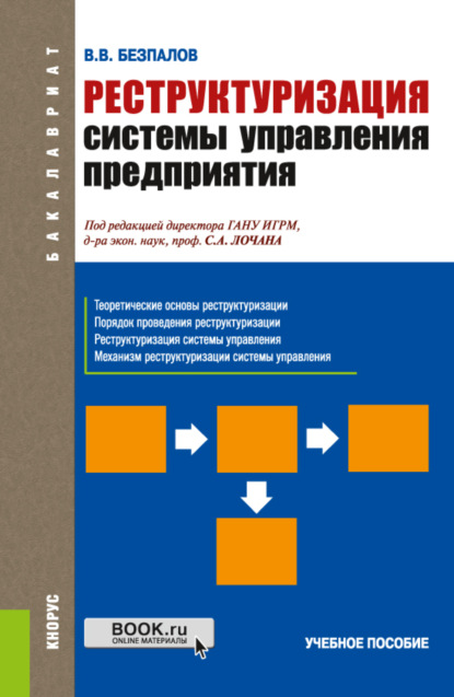 Реструктуризация системы управления предприятия. (Бакалавриат). Учебное пособие.. (Бакалавриат) - Валерий Васильевич Безпалов