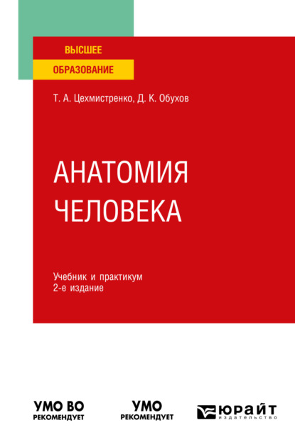 Анатомия человека 2-е изд., пер. и доп. Учебник и практикум для вузов - Дмитрий Константинович Обухов