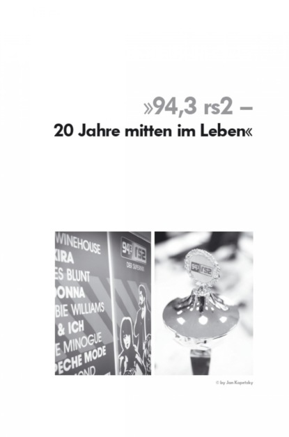 94,3 rs2 – 20 Jahre mitten im Leben - Группа авторов