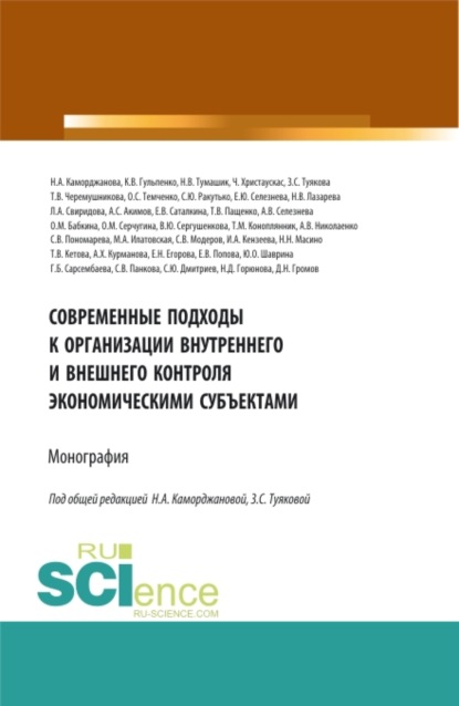 Современные подходы к организации внутреннего и внешнего контроля экономическими субъектами. (Аспирантура, Магистратура). Монография. — Наталья Дмитриевна Горюнова