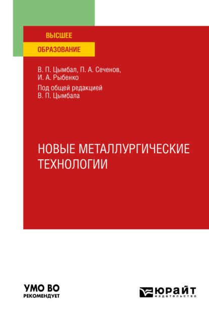 Новые металлургические технологии. Учебное пособие для вузов - Инна Анатольевна Рыбенко