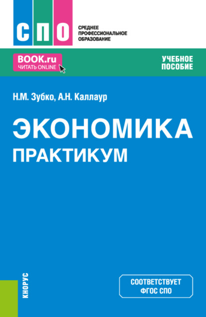 Экономика.Практикум. (СПО). Учебное пособие. - Николай Михайлович Зубко