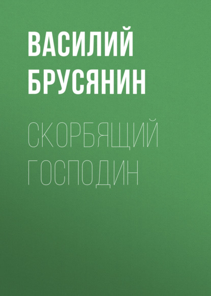 Скорбящий господин — Василий Брусянин