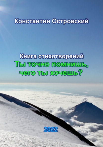 Ты точно помнишь, чего ты хочешь? Книга стихотворений - Константин Юрьевич Островский