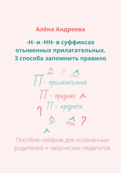 –Н- и -НН- в суффиксах отыменных прилагательных. 3 способа запомнить правило - Алёна Александровна Андреева