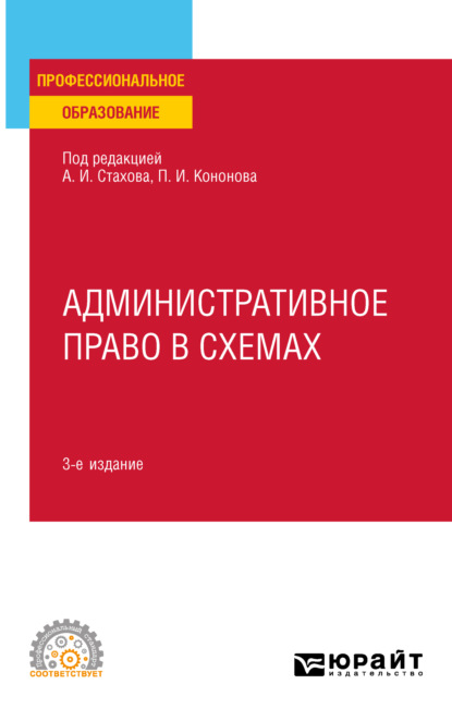 Административное право в схемах 3-е изд., пер. и доп. Учебное пособие для СПО - Павел Иванович Кононов