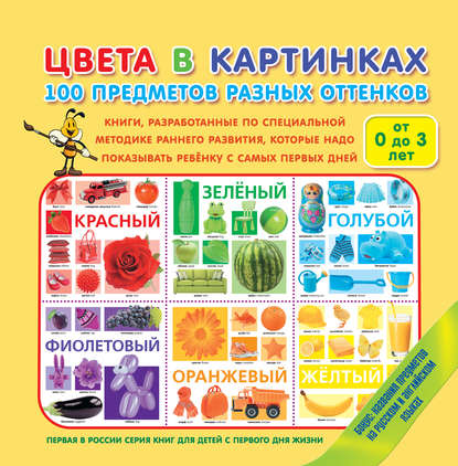 Цвета в картинках. 100 предметов разных оттенков - Группа авторов