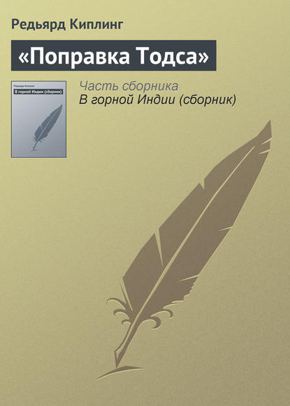 «Поправка Тодса» — Редьярд Джозеф Киплинг