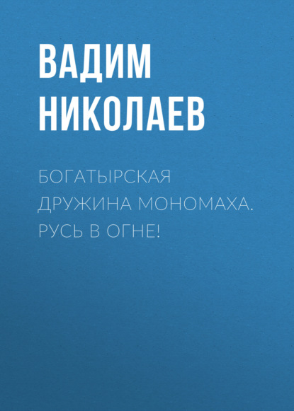 Богатырская дружина Мономаха. Русь в огне! — Вадим Николаев