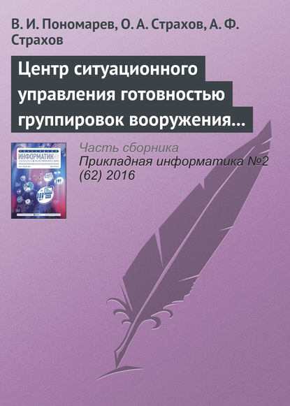 Центр ситуационного управления готовностью группировок вооружения и военной техники воздушно-космической обороны России - В. И. Пономарев