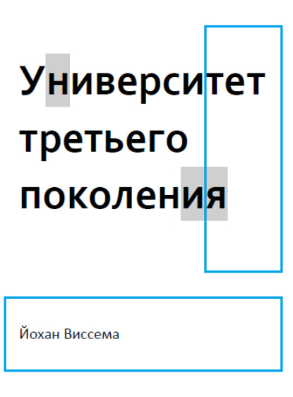 Университет третьего поколения - Йохан Г. Виссема