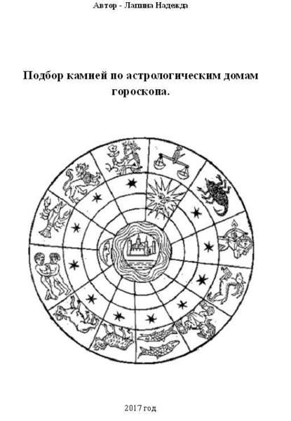 Подбор камней по астрологическим домам гороскопа — Надежда Михайловна Лапина