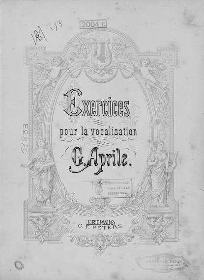 Exercices pour la vocalisation par G. Aprile - Джузеппе Априле