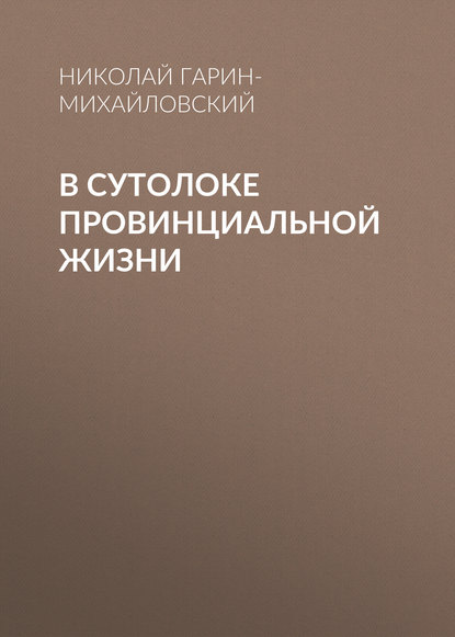 В сутолоке провинциальной жизни - Николай Гарин-Михайловский