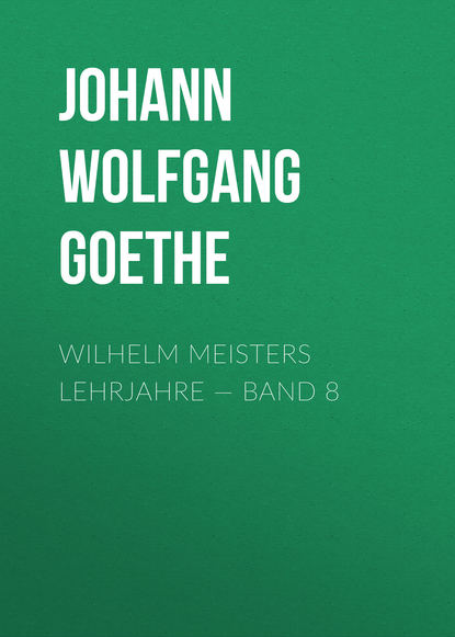 Wilhelm Meisters Lehrjahre — Band 8 - Иоганн Вольфганг фон Гёте