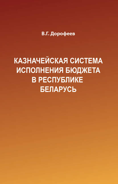 Казначейская система исполнения бюджета в Республике Беларусь — Вячеслав Дорофеев