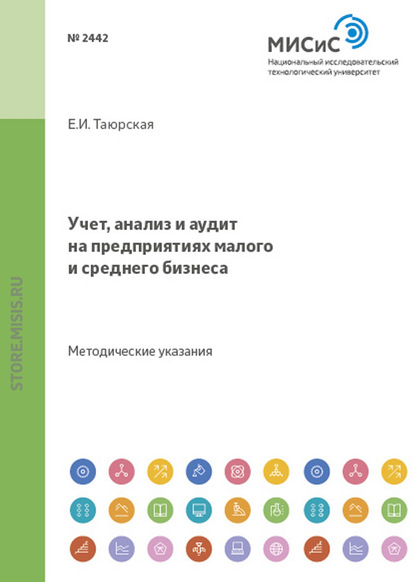 Учет, анализ и аудит на предприятиях малого и среднего бизнеса. Методические указания к проведению практических занятий — Евгения Иннокентьевна Таюрская