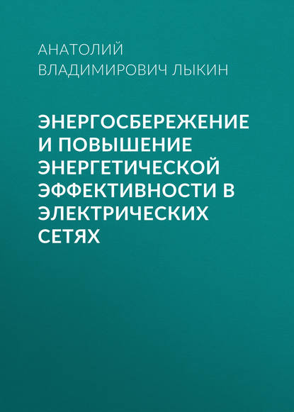 Энергосбережение и повышение энергетической эффективности в электрических сетях - А. В. Лыкин