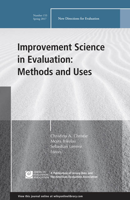 Improvement Science in Evaluation: Methods and Uses - Группа авторов