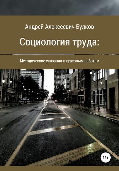 Социология труда: Методические указания к курсовым работам - Андрей Алексеевич Булков