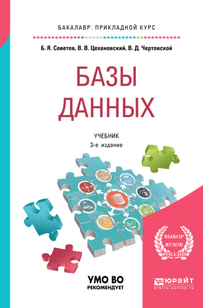 Базы данных 3-е изд., пер. и доп. Учебник для прикладного бакалавриата - Владислав Владимирович Цехановский