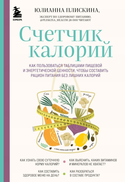 Счетчик калорий. Как пользоваться таблицами пищевой и энергетической ценности, чтобы составить рацион питания без лишних калорий — Юлианна Плискина