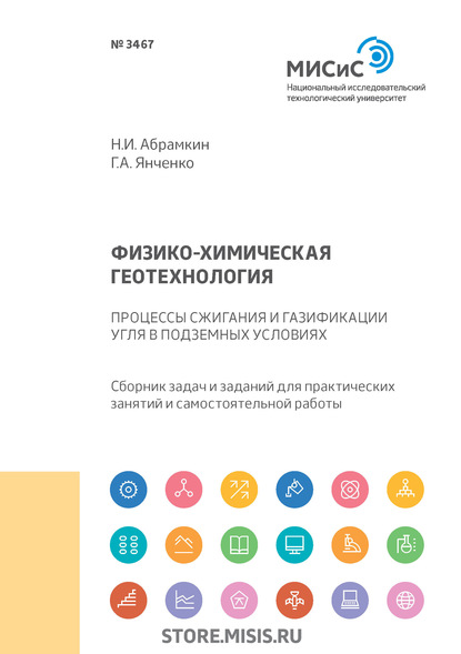 Физико-химическая геотехнология. Процессы сжигания и газификация угля в подземных условиях - Н. И. Абрамкин