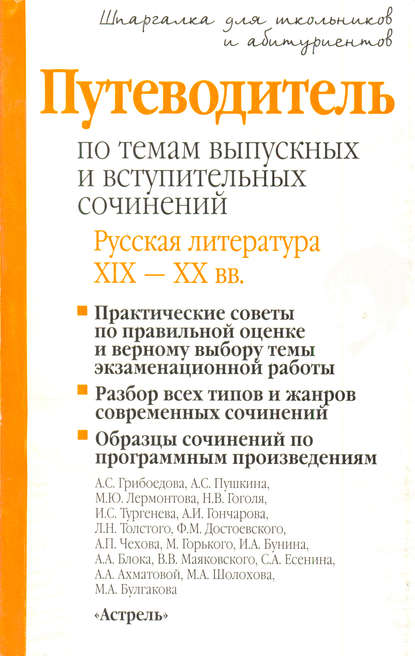 Путеводитель по темам выпускных и вступительных сочинений. Русская литература XIX—XX вв. - И. О. Родин