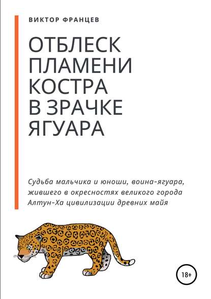 Отблеск пламени костра в зрачке ягуара — Виктор Францев